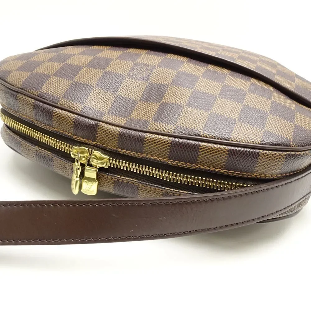 Louis Vuitton Damier Ipanema GM Ebene Shoulder Bag